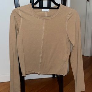 Brown Long Sleeve Shirt